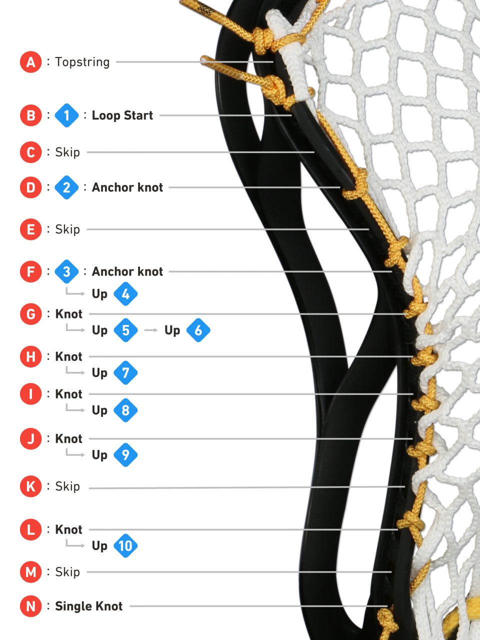【U LAN】(UNISEX) Metty String Wide Training STX Stallion U 550 M · StringKing